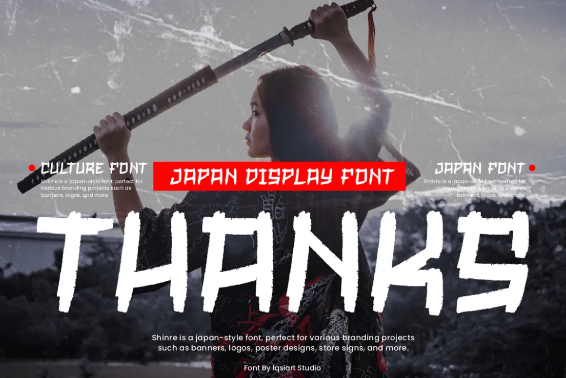Shinre - Japanese Font
