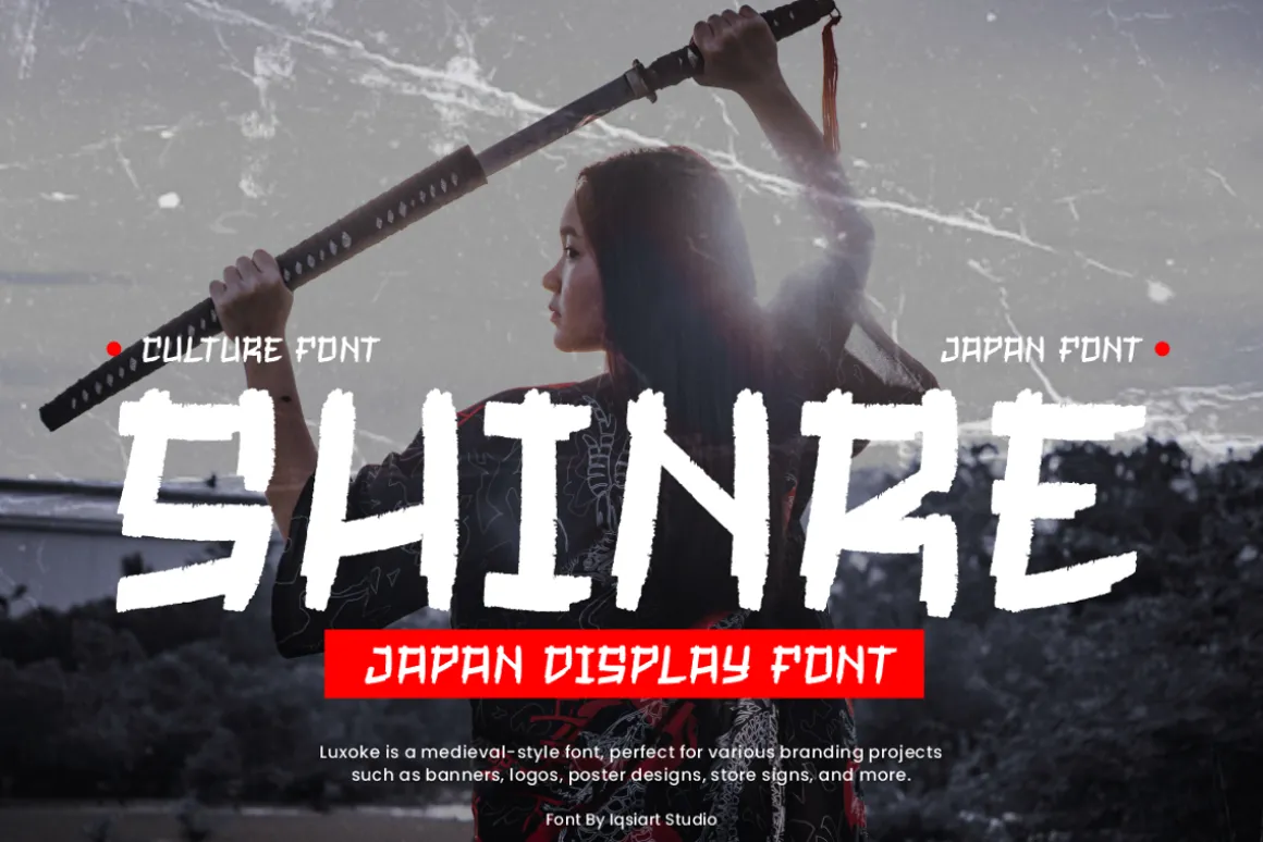 Shinre - Japanese Font