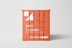 Shipping Container Mockup