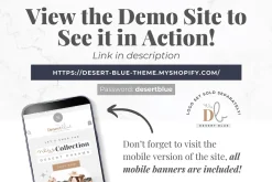 Shopify Theme | Desert Blue