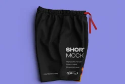 Shorts Mockup Front & Back