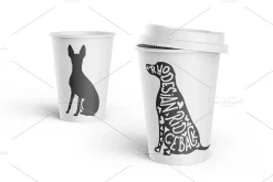 Sighthound and Pariah dog Silhouette