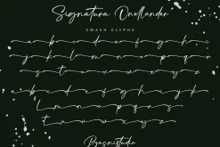Signatura Onellander Handwritten