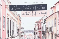 Signature Collection Script Font