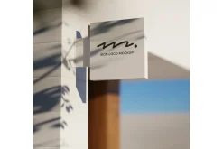 Sign logo mockup vol. 03