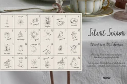 Silent Season: Advent & Line Art
