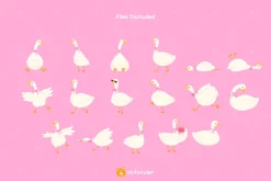 Silly Goose Character Illustrations