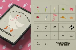 Silly Goose: Hand Drawn Illustration