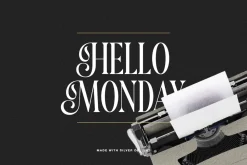 Silver Delight Modern Serif