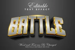 Silver 3D Text Effects Pack | EPS