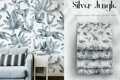 Silver Jungle. Animals & Nature