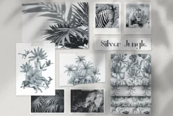 Silver Jungle. Animals & Nature