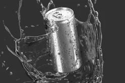 Silver 250ml Aluminum Can 3D Model