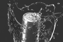Silver 250ml Aluminum Can 3D Model