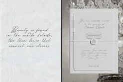 Silver Thread Textured Script Font