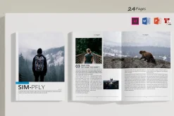 Simpfly Magazine Template