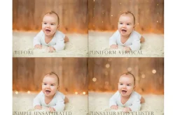 Simple bokeh photoshop overlays
