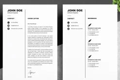 Simple Minimalistic Resume Template