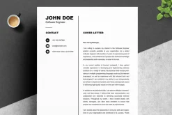 Simple Minimalistic Resume Template