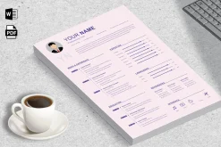 Simple Resume Template | Editable