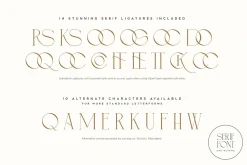 Simple Serenity Serif & Script