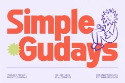 Simple Gudays Freestyle Display