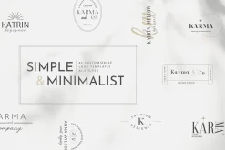 Simple & Minimalist Logo EPS AI PSD