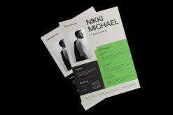 Simple Modern CV Resume