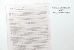 Simple Resume Template ATS Friendly
