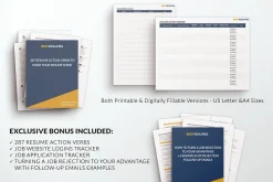 Simple Resume Template ATS Friendly