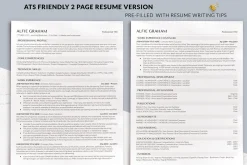 Simple Resume Template Google Docs
