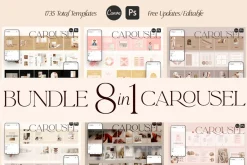 Sina Carousel Instagram Post CANVA