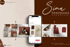 Sina Carousel Instagram Post CANVA