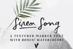 Siren Song font and texture pack