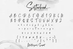 Sisterhood - Chic Brush Font
