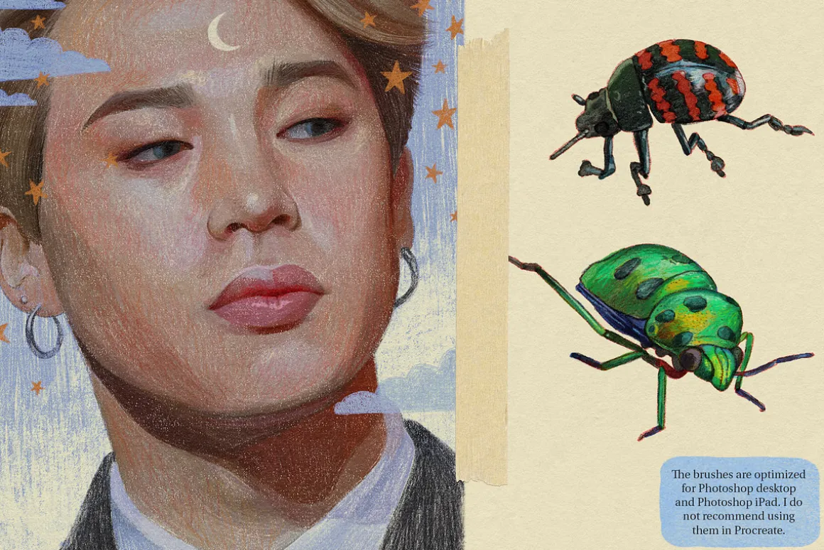Sketchbook Set – Photoshop Brushes