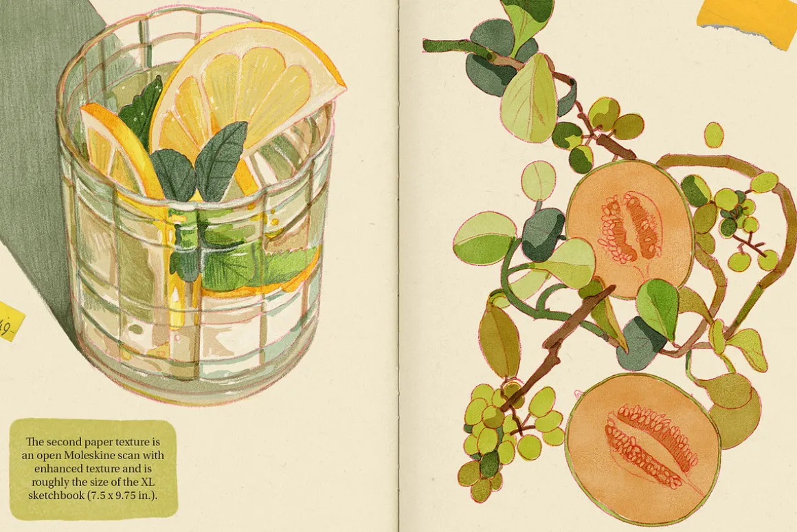 Sketchbook Set – Photoshop Brushes