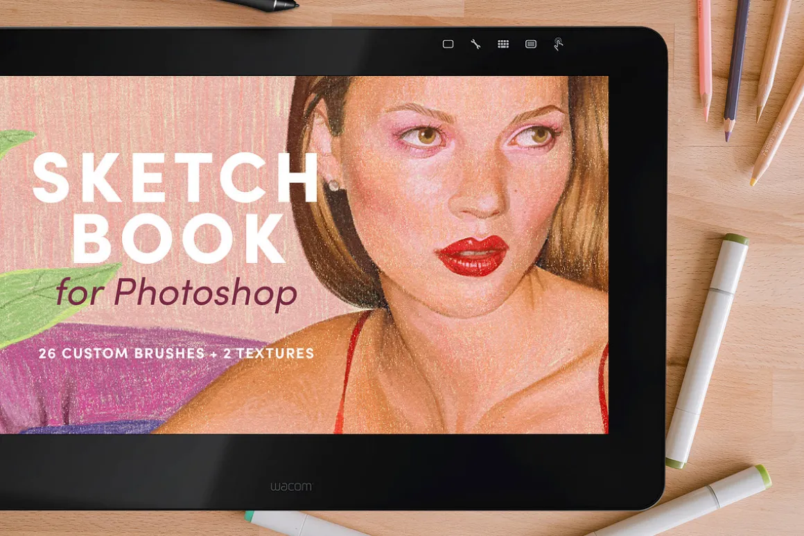 Sketchbook Set – Photoshop Brushes