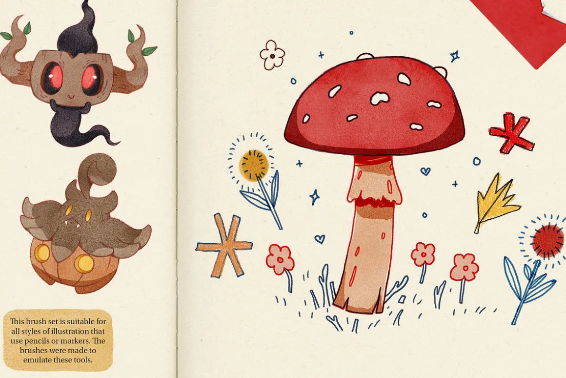 Sketchbook Set – Photoshop Brushes