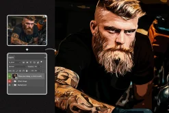 Sketch Painting SquarePoster Effect