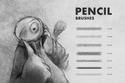Sketch & Pencil Photoshop Brushes