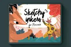 Sketchy Inkers Procreate Brushes