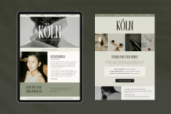 Skin Care Brand Email Canva
