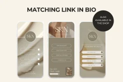 SKINCARE Canva templates