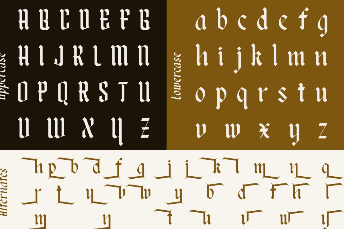Skullines - Blackletter Display Font