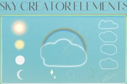 Sky Creator Gradients & Shapes