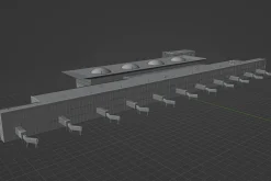 Skyport One International Airport 3D