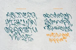 Slash Roller | A Graffiti Font