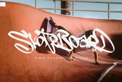 Slash Roller | A Graffiti Font