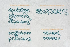 Slash Roller | A Graffiti Font